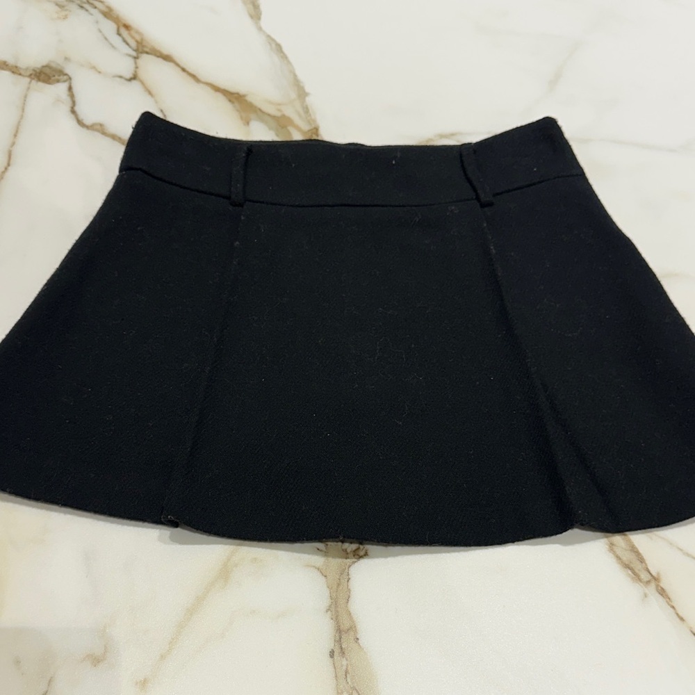 Zara girls Black Mini Skirt
